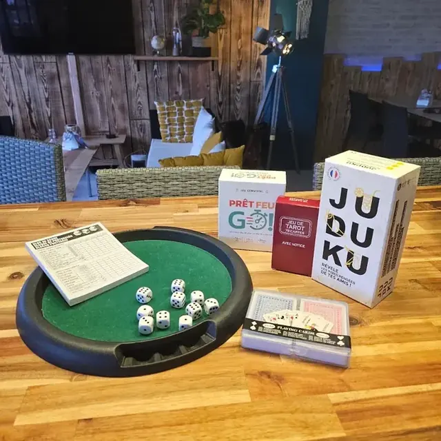 Les jeux de société à disposition